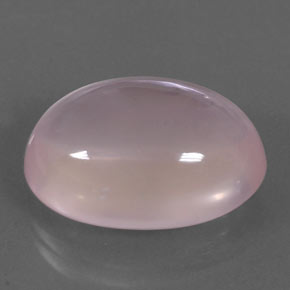 19.05克拉天然粉色粉晶，椭圆形切割，20.3×14.5毫米，透明