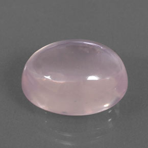 16.43克拉天然粉色粉晶，椭圆形切割，17.5×13.8毫米，透明