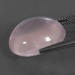 13.73克拉天然芙蓉石，椭圆形切割，透明
