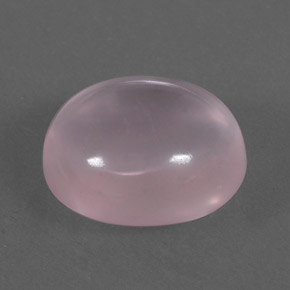 9.36克拉天然粉色粉晶，椭圆形切割，14.1×12.1毫米，透明