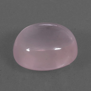 9.54克拉天然粉色粉晶，椭圆形切割，14.3×12.1毫米，透明