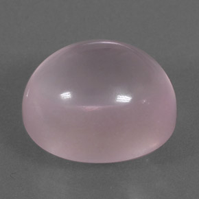 11.20克拉天然粉色粉晶，椭圆形切割，14×11.9毫米，透明
