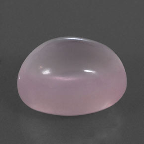 18.62克拉天然粉色粉晶，椭圆形切割，17.9×13毫米，透明