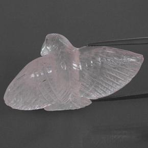 47.48克拉天然粉色粉晶，异形，43.8×25.9毫米，透明