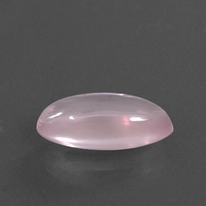 3.12克拉天然粉色粉晶，马眼形，14.2×6.7毫米，透明