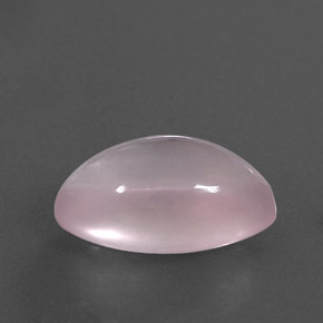 6.97克拉天然粉色粉晶，马眼形，16.2×9.2毫米，透明