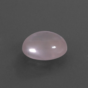 4.77克拉天然粉色粉晶，椭圆形切割，12.1×10.1毫米，透明