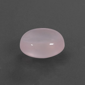 5.78克拉天然粉色粉晶，椭圆形切割，12.2×9.9毫米，透明
