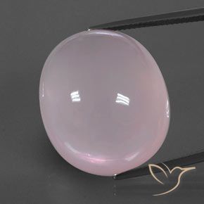 52.78ct 天然 泡泡糖粉色 芙蓉石, 椭圆形, 透明