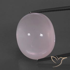38.70ct 天然 泡泡糖粉色 芙蓉石, 椭圆形, 透明