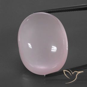 59.07ct 天然 浅粉色 芙蓉石, 椭圆形, 透明