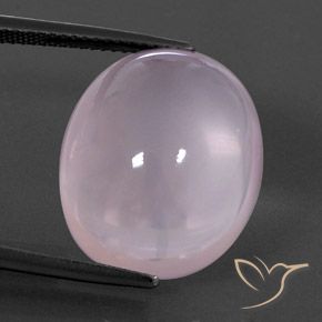 19.81ct 天然 泡泡糖粉色 芙蓉石, 椭圆形, 透明