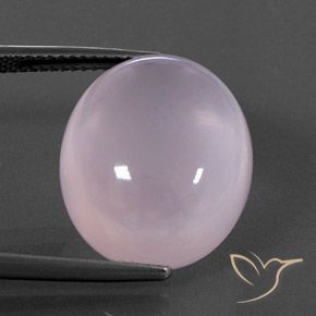 18.14克拉天然芙蓉石，椭圆形切割，透明