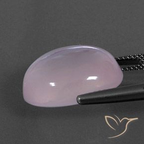 18.14克拉天然芙蓉石，椭圆形切割，透明