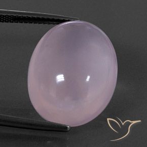 20.05ct 天然 浅樱桃粉色 芙蓉石, 椭圆形, 透明