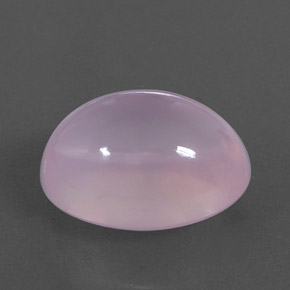 18.40克拉天然粉色粉晶，椭圆形切割，18.6×13.7毫米，透明