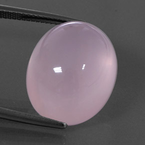 24.20克拉天然芙蓉石，椭圆形切割，透明