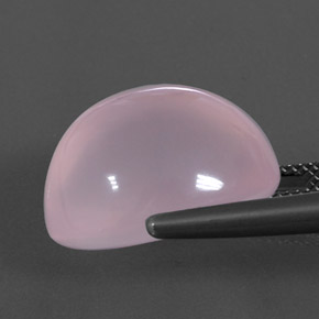 24.20克拉天然芙蓉石，椭圆形切割，透明