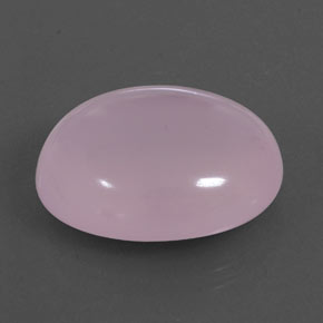 20.05克拉天然粉色粉晶，透明，20.2×16.6毫米，透明/半透明