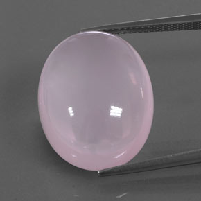 25.93克拉天然粉色粉晶，透明，21.3×16.7毫米，透明/半透明