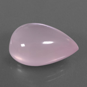 23.16克拉天然粉色粉晶，透明，21.6×15.9毫米，透明/半透明