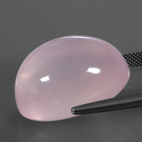 45.80克拉天然粉色粉晶，透明，24.2×18.4毫米，透明/半透明
