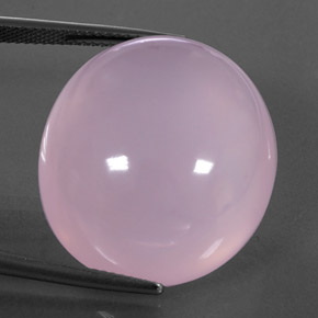 45.20克拉天然粉色粉晶，透明，24.8×22毫米，透明/半透明