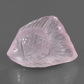 22.58克拉天然粉色粉晶，透明，25.6×17.8毫米，透明/半透明