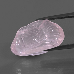 9.75克拉天然粉色粉晶，透明，20×11.5毫米，透明/半透明
