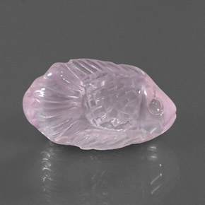 9.75克拉天然粉色粉晶，透明，20×11.5毫米，透明/半透明