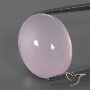 29.55ct 天然 浅粉色 芙蓉石, 椭圆形, 透明/半透明