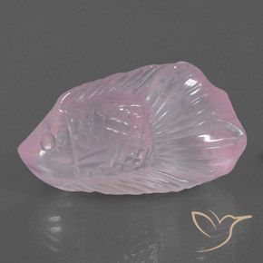 23.71克拉天然粉色粉晶，透明，28.3×16.4毫米，透明/半透明
