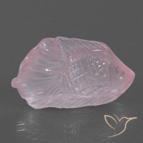 23.71克拉天然粉色粉晶，透明，28.3×16.4毫米，透明/半透明