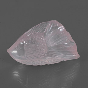 39.00克拉天然粉色粉晶，透明，35.8×21.7毫米，透明/半透明