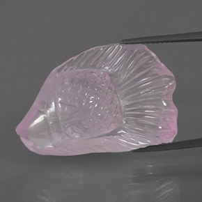 30.01克拉天然粉色粉晶，透明，29.7×19.2毫米，透明/半透明