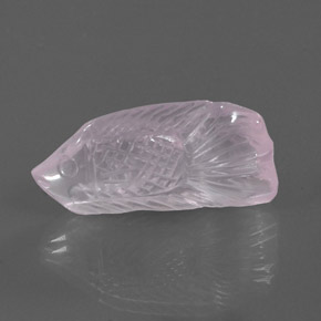 15.57克拉天然粉色粉晶，透明，28.1×13.3毫米，透明/半透明