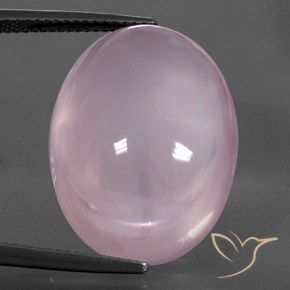 28.75ct 天然 浅粉色 芙蓉石, 椭圆形, 透明/半透明