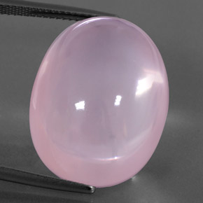 37.75克拉天然粉色粉晶，透明，22.7×17.5毫米，透明/半透明