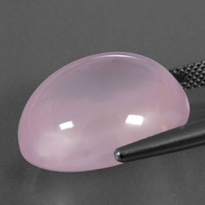 24.67克拉天然芙蓉石，透明，透明/半透明