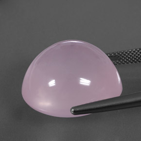 36.03克拉天然粉色粉晶，透明，20.5×19.1毫米，透明/半透明