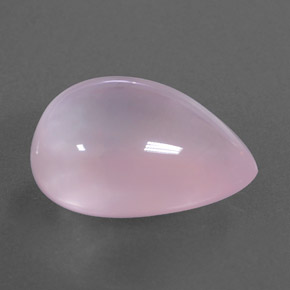 14.27克拉天然粉色粉晶，透明，18.2×13.8毫米，透明/半透明