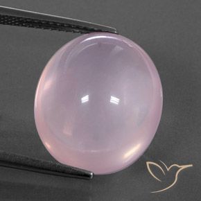 13.96ct 天然 浅粉色 芙蓉石, 椭圆形, 透明/半透明