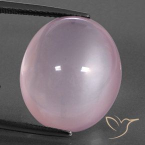 22.43ct 天然 浅粉色 芙蓉石, 椭圆形, 透明/半透明