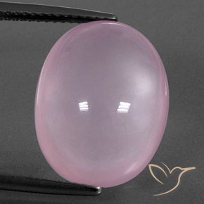 14.26克拉天然粉色粉晶，透明，17.7×13.6毫米，透明/半透明