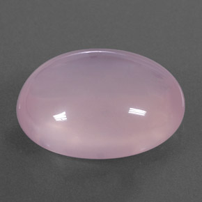 19.02克拉天然粉色粉晶，透明，19.7×15.1毫米，透明/半透明