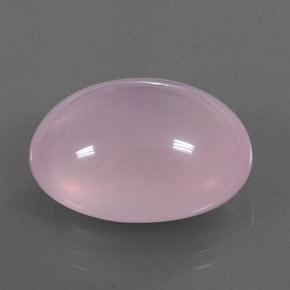 25.09克拉天然粉色粉晶，透明，21.1×16.7毫米，透明/半透明