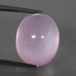 11.23克拉天然粉色粉晶，透明，14.5×11.9毫米，透明/半透明