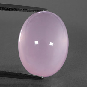 11.01克拉天然粉色粉晶，透明，16.1×12.1毫米，透明/半透明