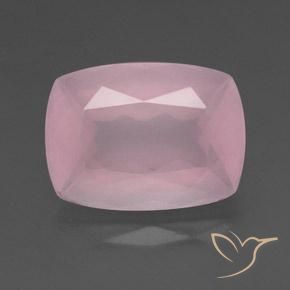 34.92ct 天然 玫瑰粉色 芙蓉石, 软垫, 透明