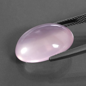 14.55克拉天然芙蓉石，椭圆形切割，透明